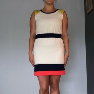 Color block dress